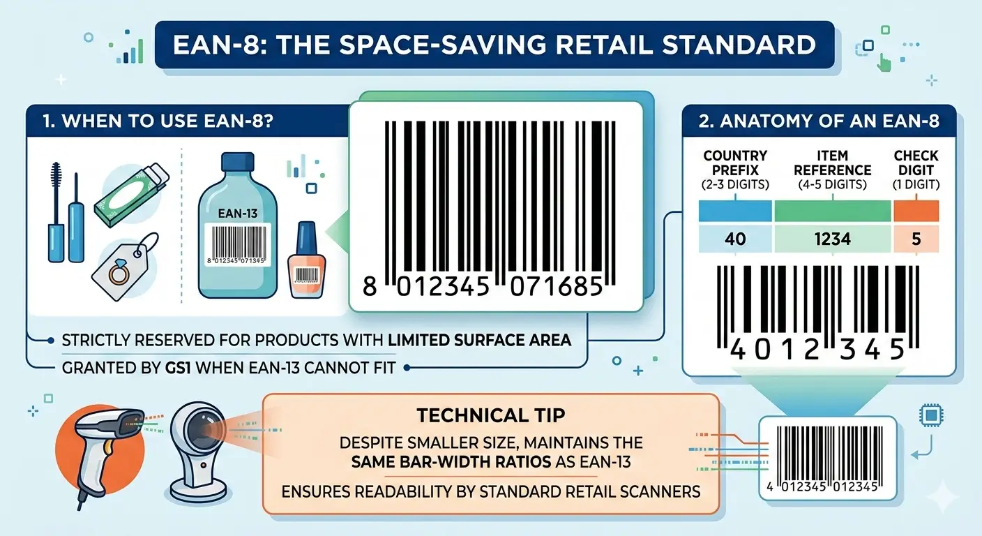 EAN-8 barcode example