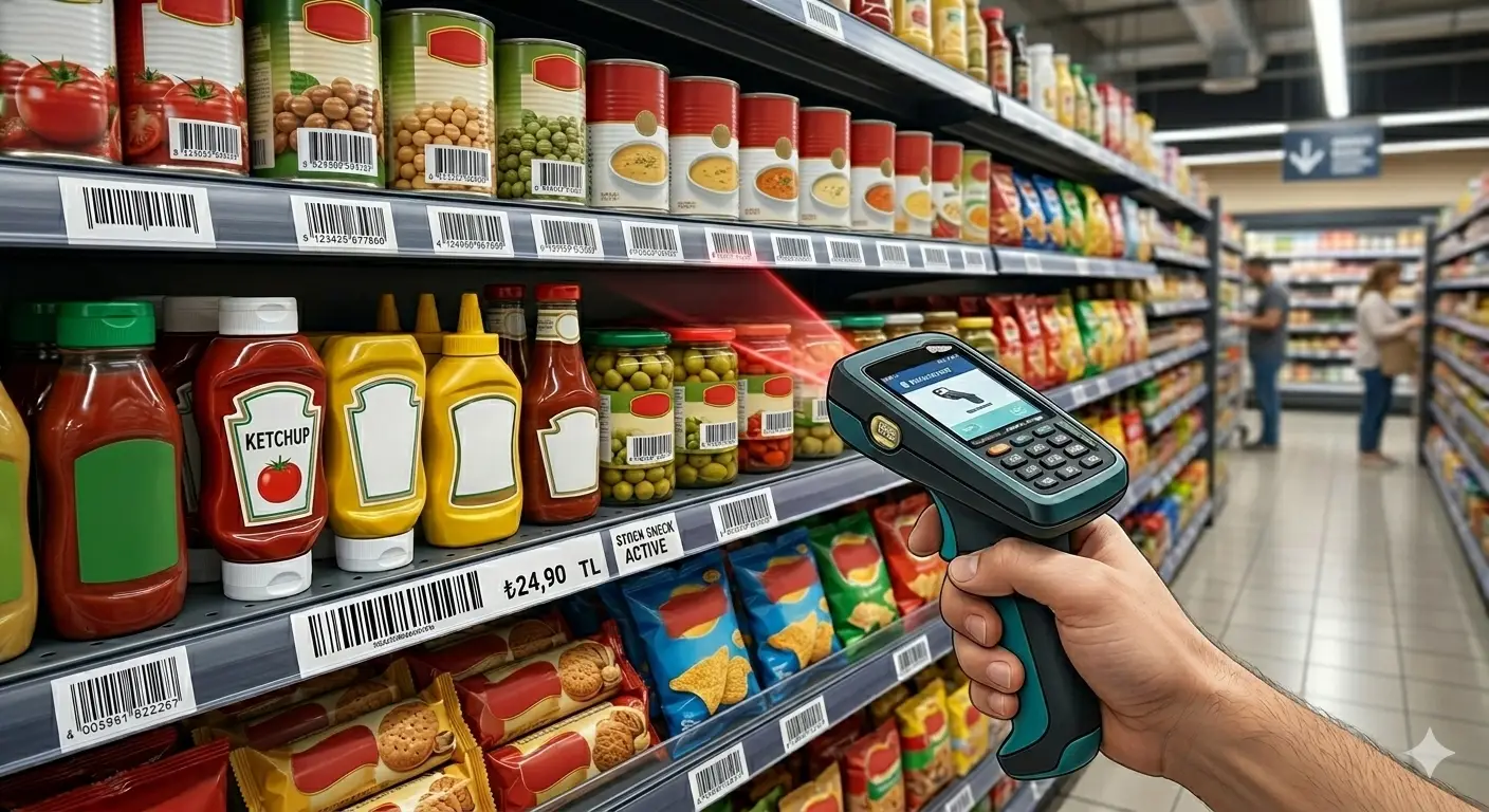 MSI barcode for inventory tracking